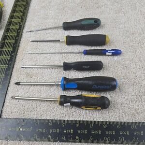 Duralast Stanley Pittsburgh Screwdriver Set Mixed Multi-Color 6 Piece Hand Tools